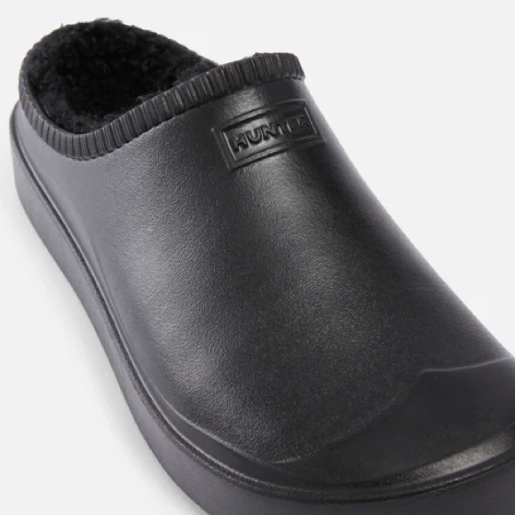 Hunter In Out Bloom Insulated Black Algae Foam Clog Womens US 12 EU 44 - Picture 4 of 6